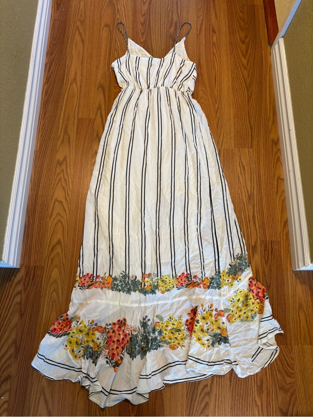 Farm Rio Floral Maxi Wrap Dress - Picture 6 of 12